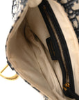 Oblique Saddle Bag Blue