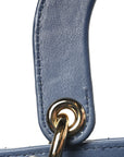 Lambskin Cannage Gradient Small My ABCD1OR Lady D1OR Indigo Blue