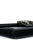 Calfskin Super Mini Dionysus Shoulder Bag Black