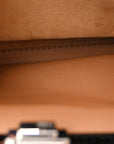Cuoio Romano Selleria Bi-Color Large Peekaboo Iconic Satchel Black Mou