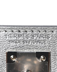 Metallic Chevre Chamkilight Mini Kelly Sellier 20 Argent