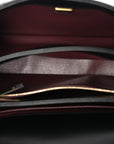 Lambskin Quilted Small Trendy CC Dual Handle Flap Bag Black