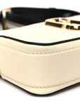 Saffiano Small Snapshot Camera Bag Cloud White Multicolor