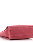 Canvas Mini Deauville Tote Red