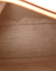 Grained Calfskin Small Puzzle Edge Bag Toffee