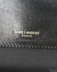 Lambskin Chevron Quilted Large LouLou Black