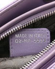 Lambskin Cannage Medium Lady D1OR Purple