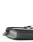 Box Calfskin Medium Classic Box Flap Bag Zinc