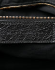 Agneau Giant 21 Rose Gold Hardware Part Time Black
