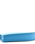 Smooth Calfskin La Vague Turquoise