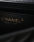 Aged Calfskin Chevron Quilted 2.55 Reissue Mini Flap Black