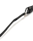 Nappa Lace Up Mini Peekaboo Iconic Satchel Black