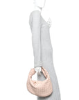 Nappa Intrecciato Teen Jodie Hobo Lotus