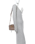 Calfskin Matelasse Small GG Marmont Chain Shoulder Bag Porcelain Rose