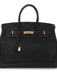 Togo Birkin 35 Black