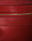 Soft Grained Calfskin Medium Belt Cabas Phantom Coquelicot