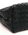 Nappa Intrecciato Medium Andiamo Shoulder Bag Black