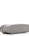 Calfskin Intrecciato Bang Bang Vanity Case Limestone