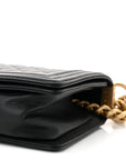 Caviar Quilted Medium Boy Flap Black
