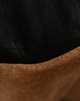 Nappa Medium Flamenco Knot Bag Black