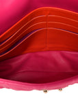 Lambskin Cannage Miss D1OR Promenade Pouch Fuchsia