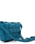 Nappa Maxi Intreccio Padded Cassette Crossbody Bag Blaster