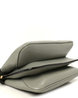 Vitello Small Soft Peekaboo Satchel Matche Latte