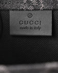 Denim GG Monogram Calfskin Mini Ophidia Tote Bag Black