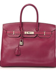 Epsom Candy Birkin 35 Tosca Rose Tyrien