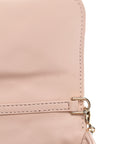 Lambskin Cannage D1OR Talk Phone Pouch Rose Poudre