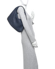Nappa Intrecciato Medium Veneta Hobo Atlantic