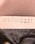 Lambskin Cannage Small Lucky Badges My Lady D1OR Fard