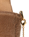 Mink Shiny Nappa Nano Baguette Charm Naturale Oro Soft