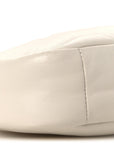 Nappa Soft Padded Mini Bag White