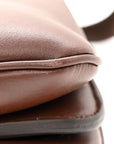 Vitello Large Soft Peekaboo Mogano
