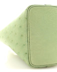 Ostrich Micro Picotin Lock Vert Criquet