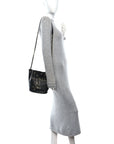Caviar Deauville Drawstring Bucket Bag Black