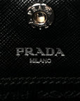 Saffiano Crossbody Bag Black