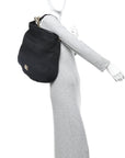 Raffia Large Sky Hobo Black