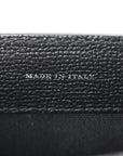 Grainy Calfskin Vintage Check Small Macken Crossbody Bag Black