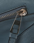 Calfskin Small Puzzle Bag Stone Blue