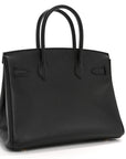 Epsom Birkin 30 Black