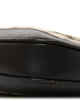 Monogram Web Jackie O Hobo Dark Brown