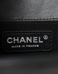 Lambskin Quilted Medium Boy Flap Black