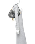 Oblique Saddle Bag Blue