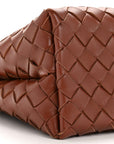 Nappa Intrecciato Small Andiamo Shoulder Bag Sapele