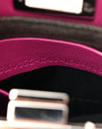 Nappa Micro Peekaboo Iconic Satchel Magenta