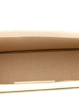 Calfskin Crocodile Embossed Le Chiquito Long White
