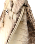 Matte Niloticus Crocodile Himalaya Birkin 30 Blanc