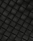 Nappa Intrecciato Medium Andiamo Shoulder Bag Black